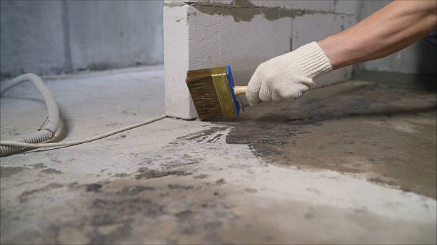 SJ Waterproofing Pros Waterproofing coverage map for Brightwaters, NY and surrounding area